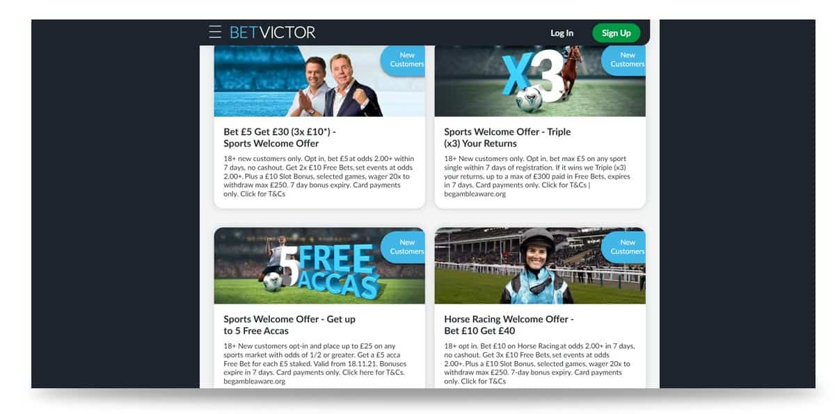 Betvictor bonus for existing customers